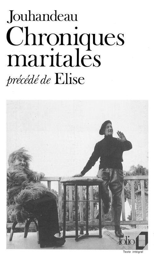 ebook cover of Chroniques maritales / Elise, by Marcel Jouhandeau