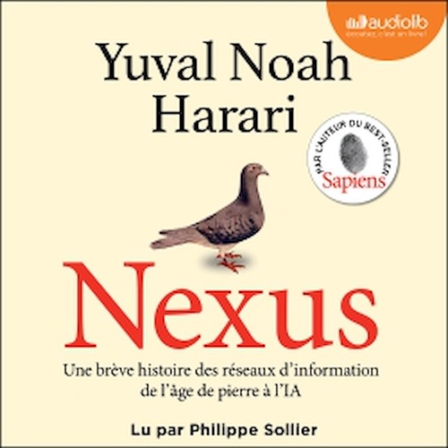 audiobook cover of Nexus, by Yuval Noah Harari