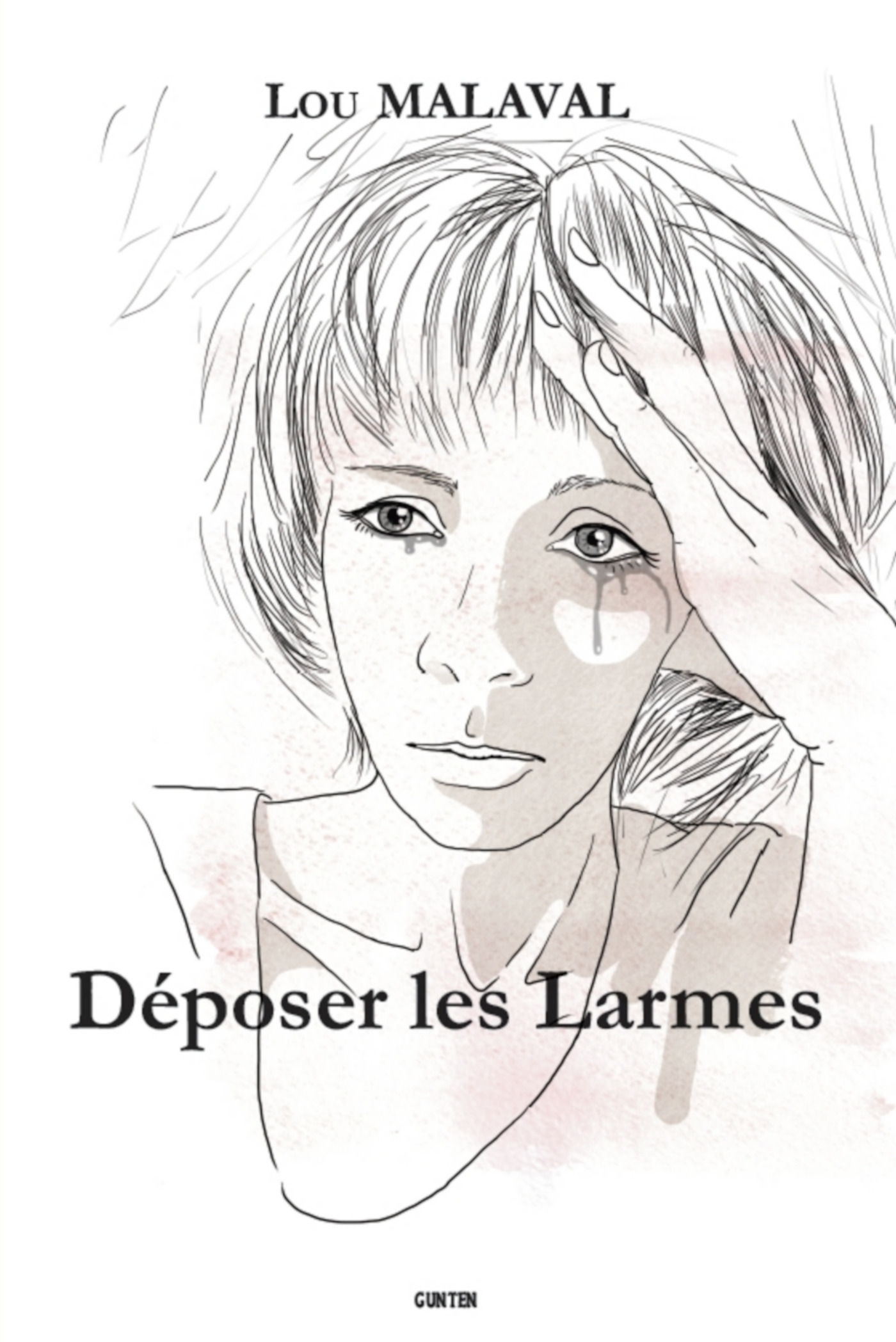 Couverture ebook de Déposer les larmes, de Lou Malaval