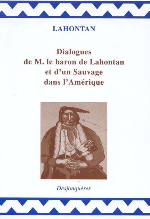 Couverture ebook de Dialogues de Monsieur le baron de Lahontan et d´un Sauvage dans l´Amérique, de Henri Coulet
