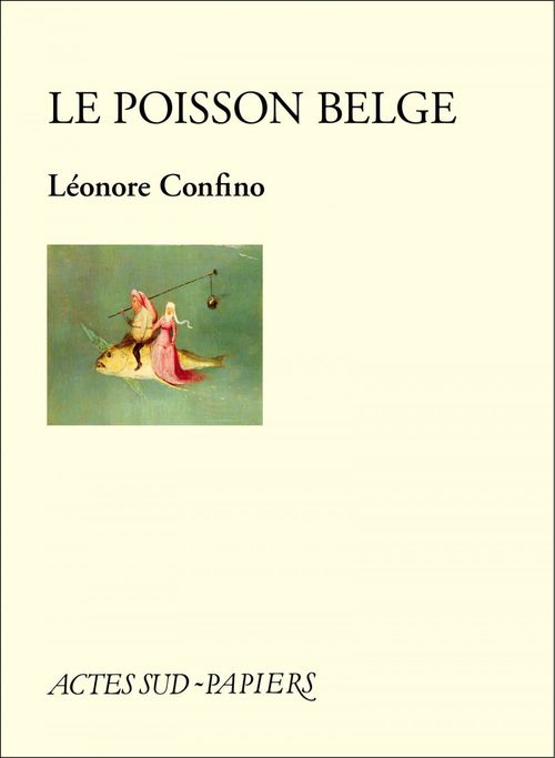 ebook cover of Le Poisson belge, by Léonore Confino