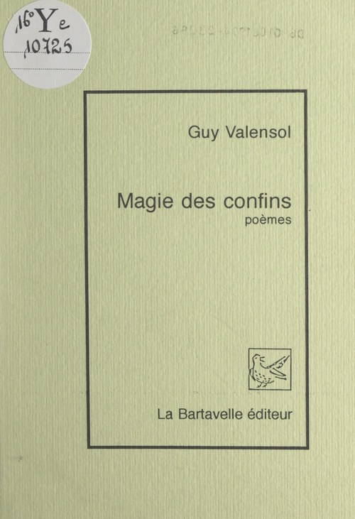 Couverture ebook de Magie des confins, de Guy Valensol