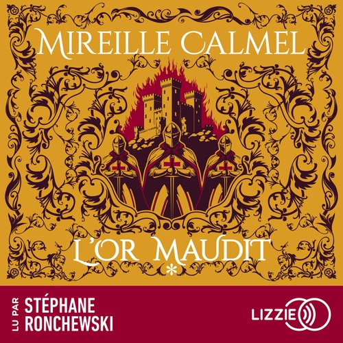 audiobook cover of L'Or maudit, by Mireille Calmel