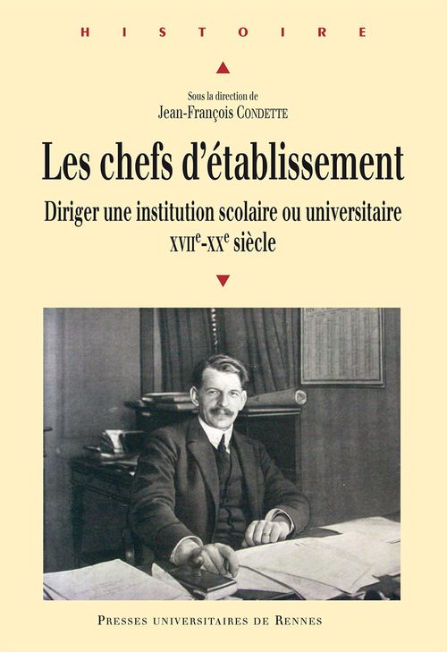 ebook cover of Les chefs d´établissement, by Jean-François Condette