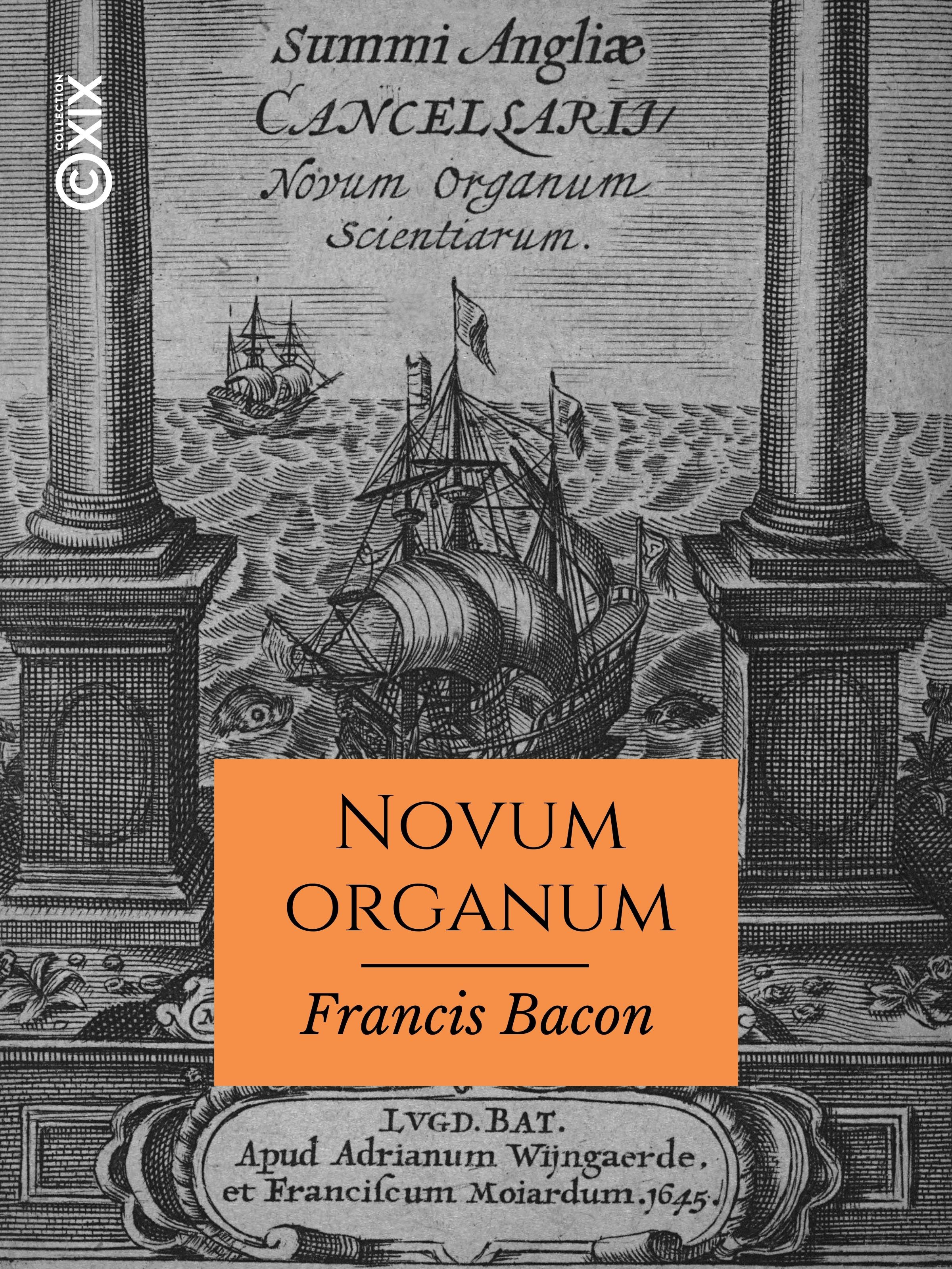 Couverture ebook de Novum organum, de Alfred Lorquet, Francis Bacon