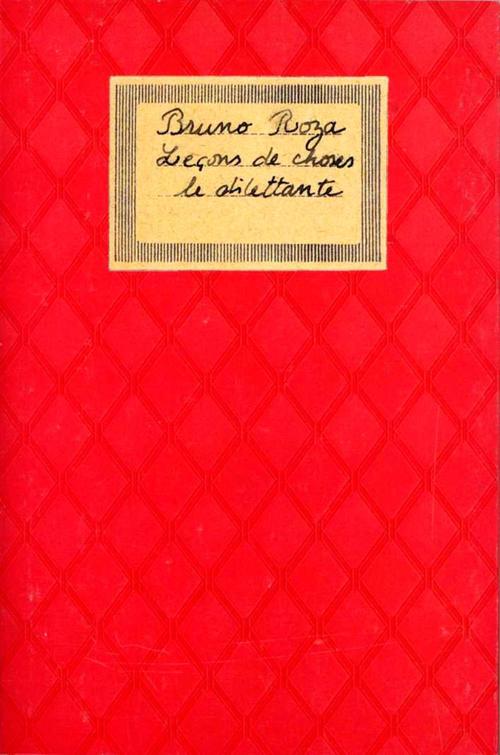 Couverture ebook de Leçons de choses, de Bruno Roza