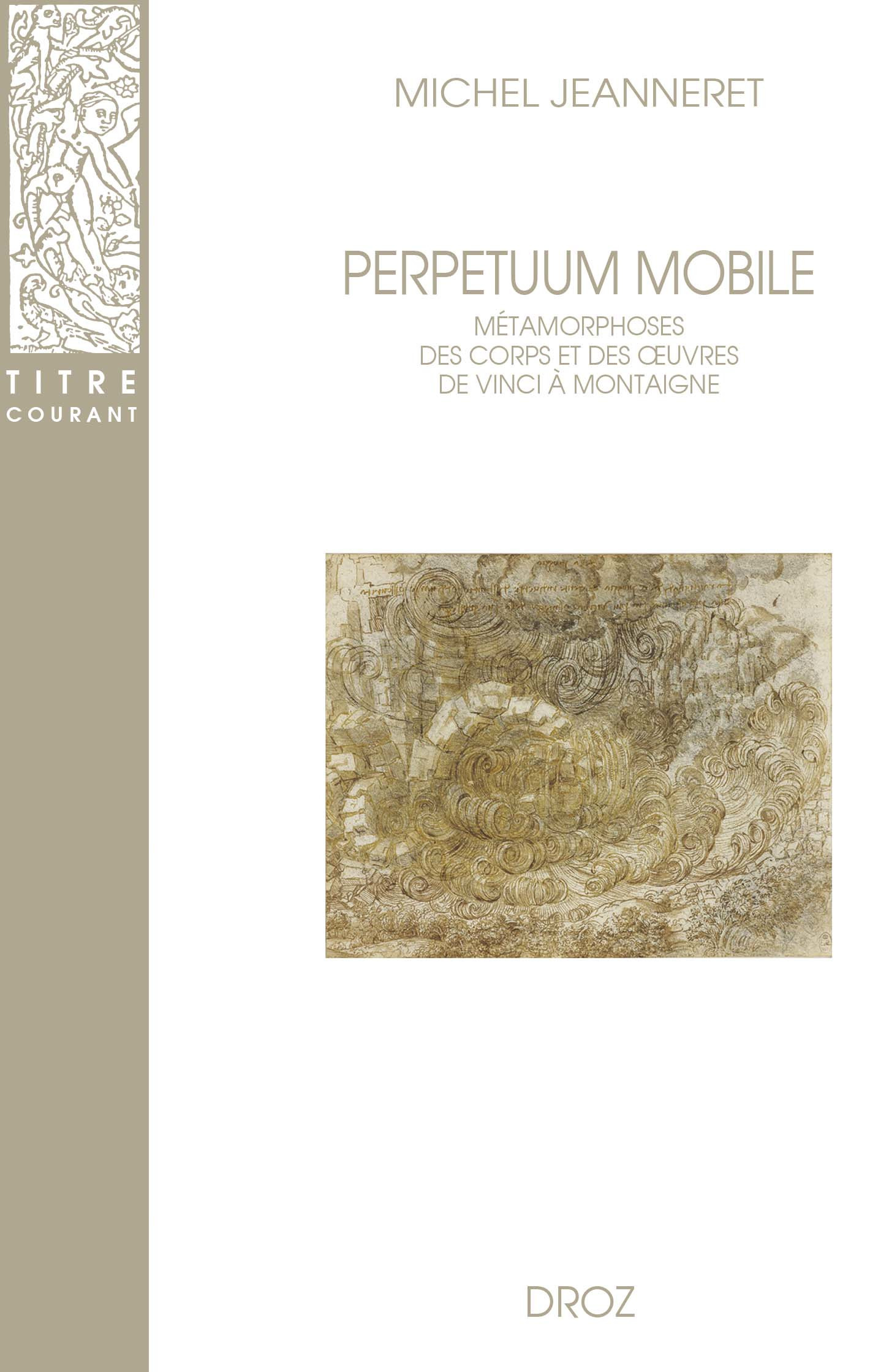 Couverture ebook de Perpetuum mobile, de Michel Jeanneret