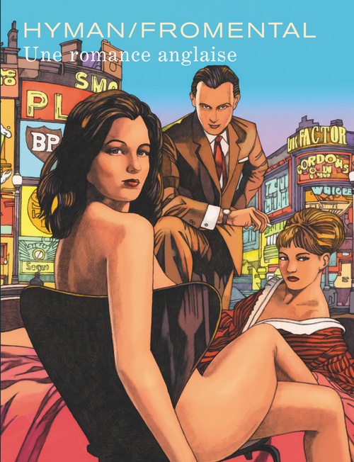 Couverture ebook de Une romance anglaise, de Jean-Luc Fromental