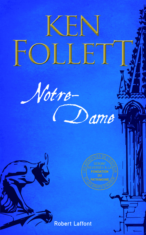 Couverture ebook de Notre-Dame, de Ken Follett, Odile Demande