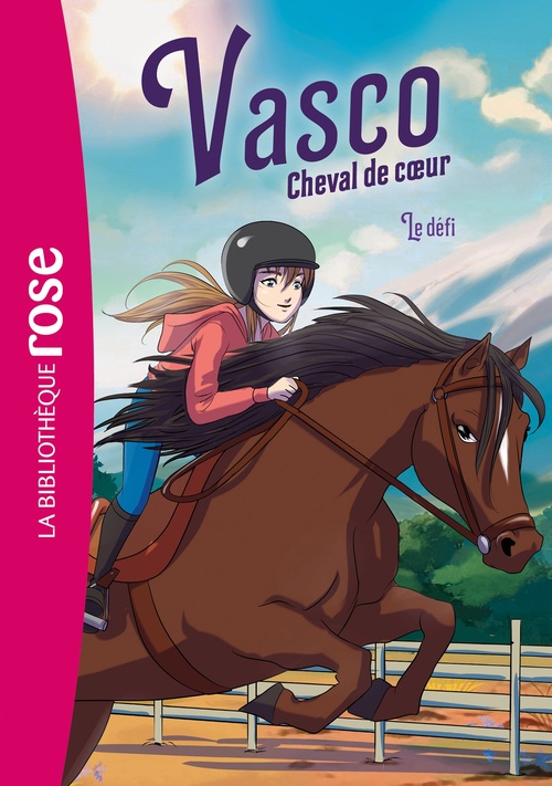 ebook cover of Vasco, cheval de coeur 03 - Le défi, by Valeria Orlando
