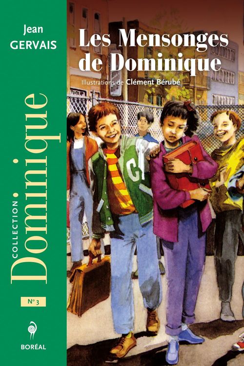 Couverture ebook de Les Mensonges de Dominique, de Jean Gervais