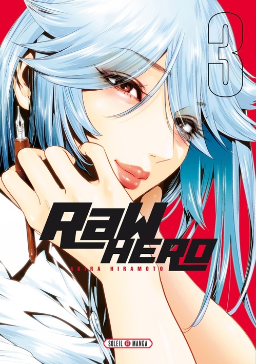Couverture ebook de Raw Hero T03, de Akira Hiramoto