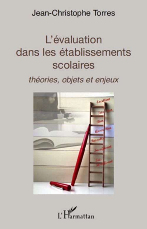 Couverture ebook de L'évaluation dans les établissements scolaires, de Jean-christophe Torres