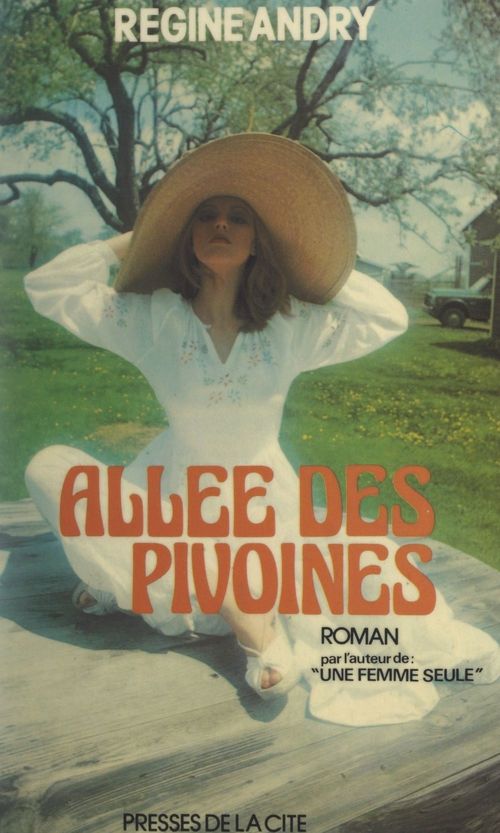 ebook cover of Allée des pivoines, by Regine Andry