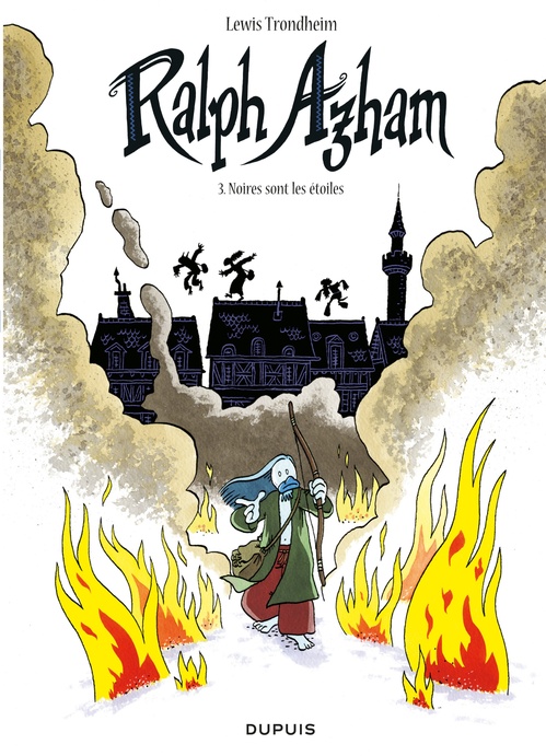 ebook cover of Ralph Azham - Tome 3 - Noires sont les étoiles, by Lewis Trondheim