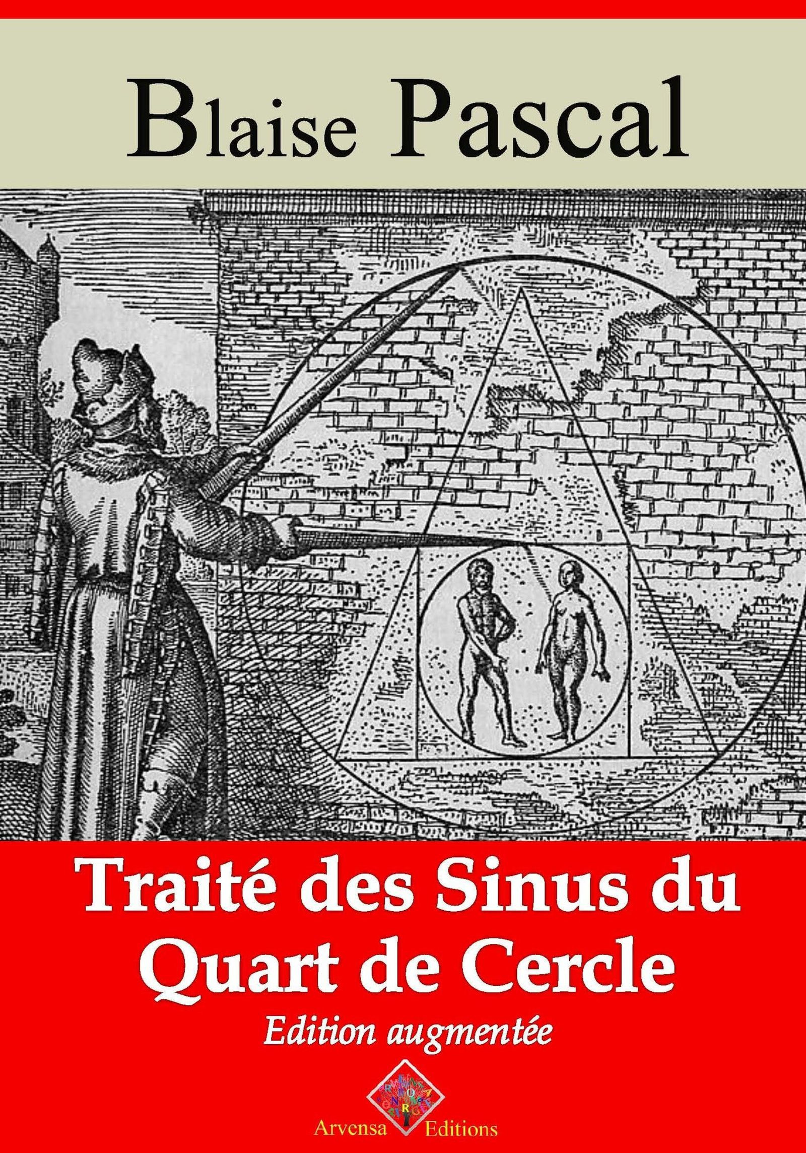ebook cover of Traité des sinus du quart de cercle - suivi d'annexes, by Blaise Pascal