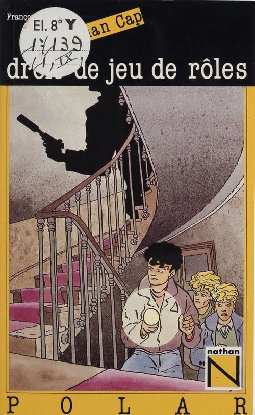 Couverture ebook de Jonathan Cap : Drôle de jeu de rôles, de François Rivière