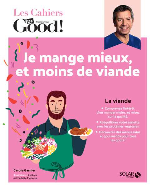 ebook cover of Je mange mieux, et moins de viande, by Carole Garnier