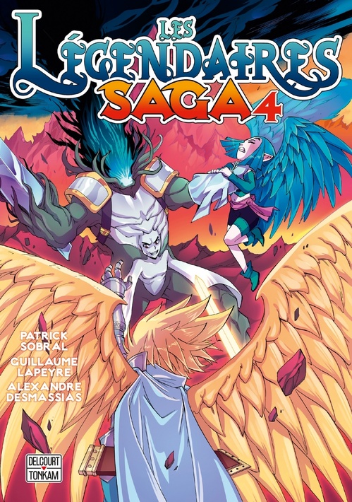 ebook cover of Les Légendaires - Saga T04, by Guillaume Lapeyre, Patrick Sobral, Jessica Jung