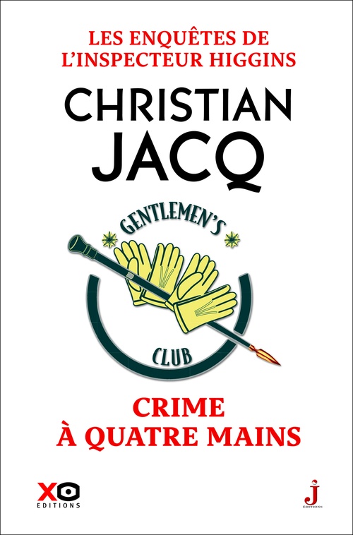 ebook cover of Les enquêtes de l'inspecteur Higgins - Tome 52 Crime à quatre mains, by Christian Jacq