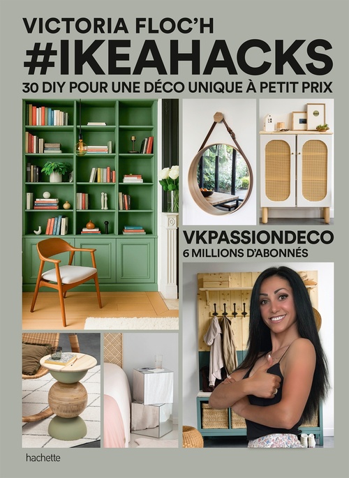Couverture ebook de #Ikea Hacks, de Collectif