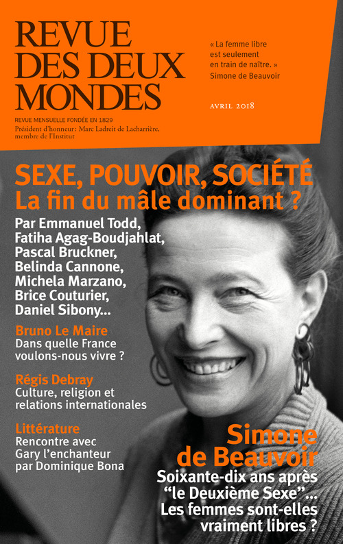 Couverture ebook de Revue des Deux Mondes avril 2018, de Revue Des Deux Mondes