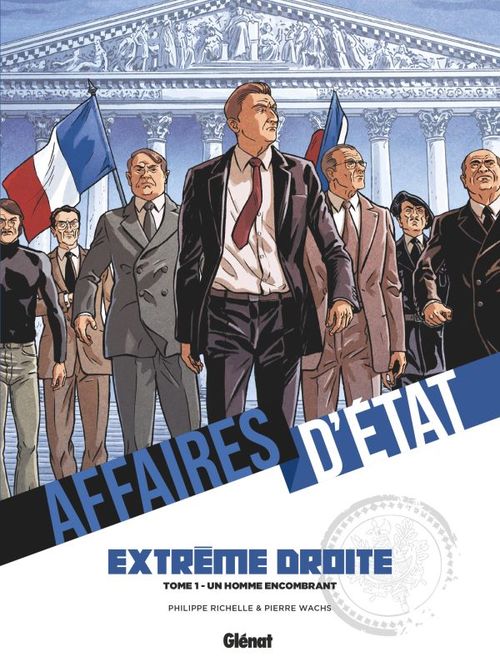 Couverture ebook de Affaires d'Etat - Extrême Droite - Tome 01, de Philippe Richelle, Pierre Wachs