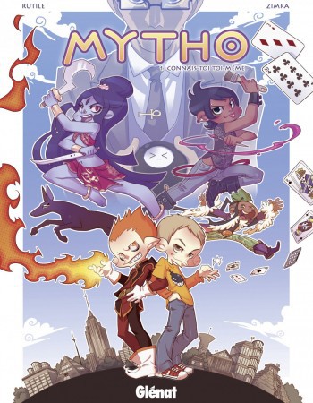 ebook cover of Mytho - Tome 01, by Zimra, Rutile