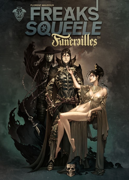 Couverture ebook de Freak's Squeele : Funérailles - Tome 1 - Fortunate Sons, de Florent Maudoux