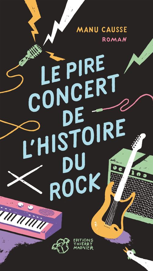 Couverture ebook de Le pire concert de l'histoire du rock, de Manu Causse
