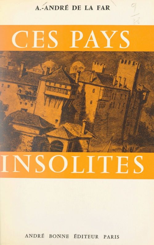 Couverture ebook de Ces pays insolites, de A.-Andre De La Far