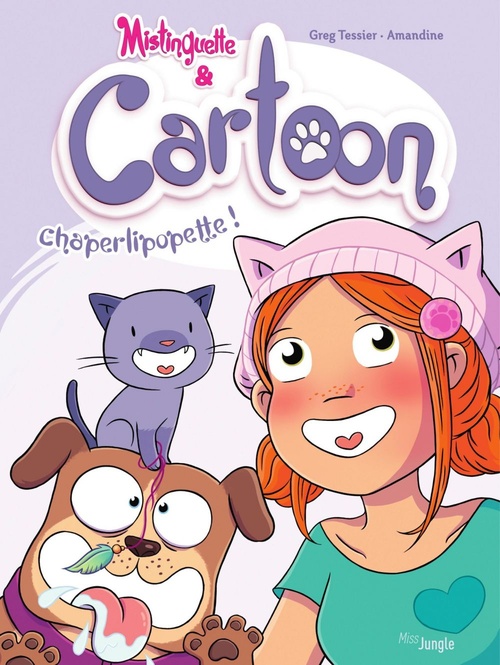ebook cover of Cartoon, le chat de Mistinguette - Tome 3, by Greg Tessier