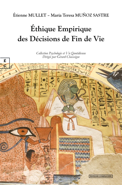 Couverture ebook de Éthique Empirique des Décisions de Fin de Vie, de Etienne Mullet