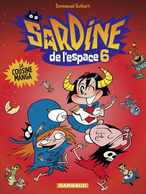 ebook cover of Sardine de l'espace - Tome 6 - La cousine Manga, by Emmanuel Guibert, Johann Sfar