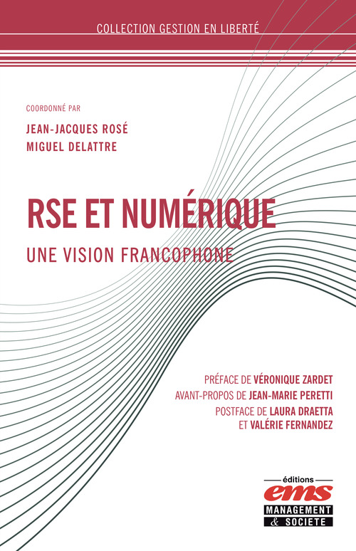 Couverture ebook de RSE et numérique, de Miguel Delattre, Jean-jacques Rosé