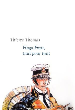 Couverture ebook de Hugo Pratt, trait pour trait, de Thierry Thomas