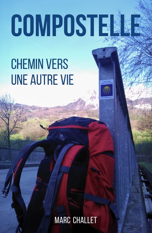 Couverture ebook de Compostelle, de Marc Challet