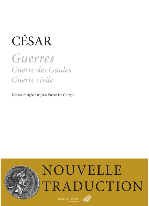 Couverture ebook de Guerres, de César