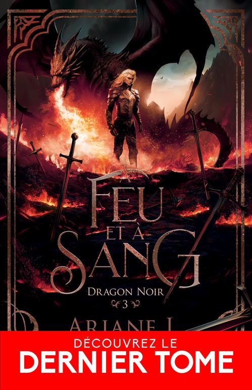 ebook cover of À feu et à sang, by Ariane L. Aodael