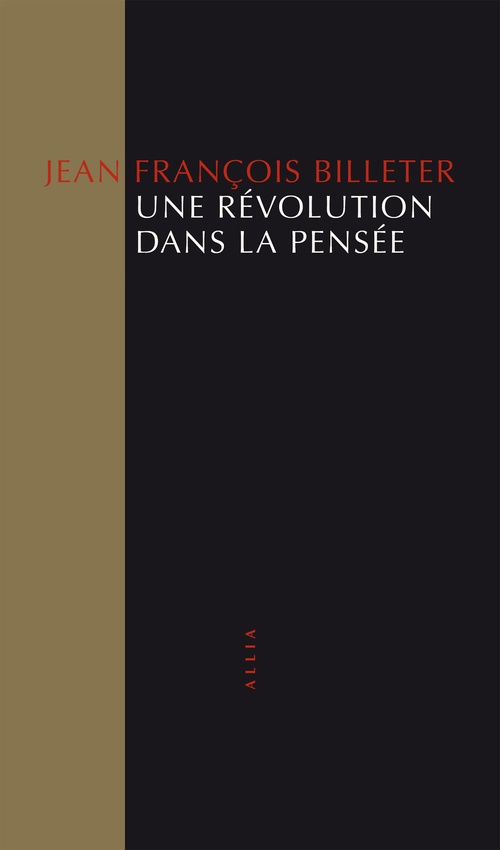 ebook cover of Une révolution dans la pensée, by Jean François BILLETER