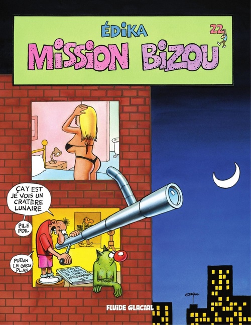 Couverture ebook de Missio bizou, de Edika