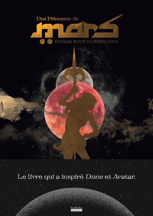 Couverture ebook de Le cycle de Mars (Tome I) - Une princesse de Mars, de Edgar Rice Burroughs