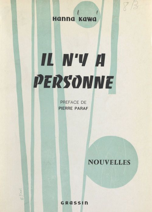 Couverture ebook de Il n'y a personne, de Hanna Kawa