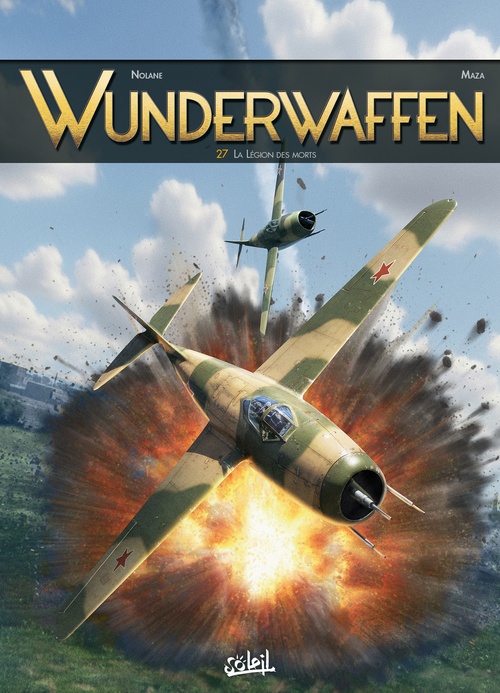 Couverture ebook de Wunderwaffen T27 - La Légion des morts, de Richard D. Nolane, Maza