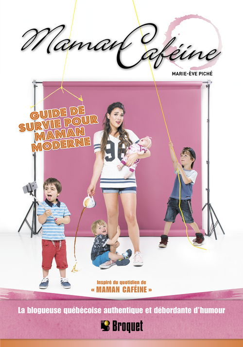 ebook cover of Maman caféine, by Marie-Eve Piche