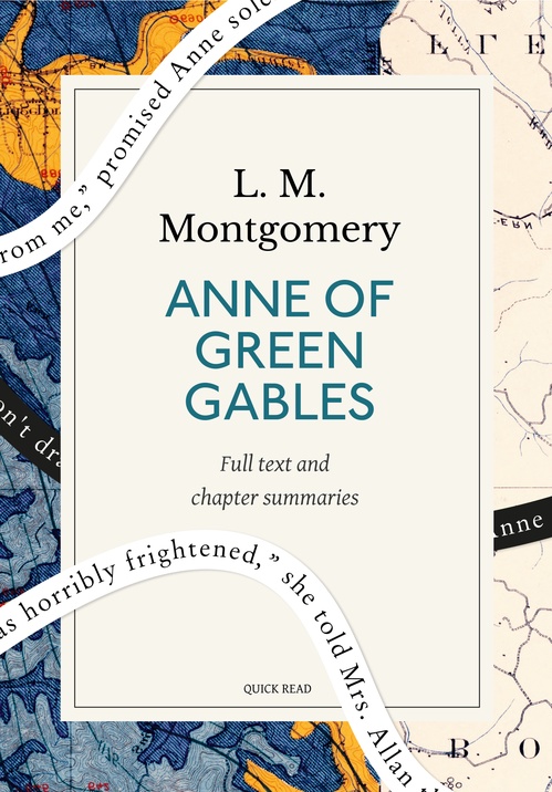 ebook cover of Anne of Green Gables: A Quick Read edition, by L. M. Montgomery, Quick Read