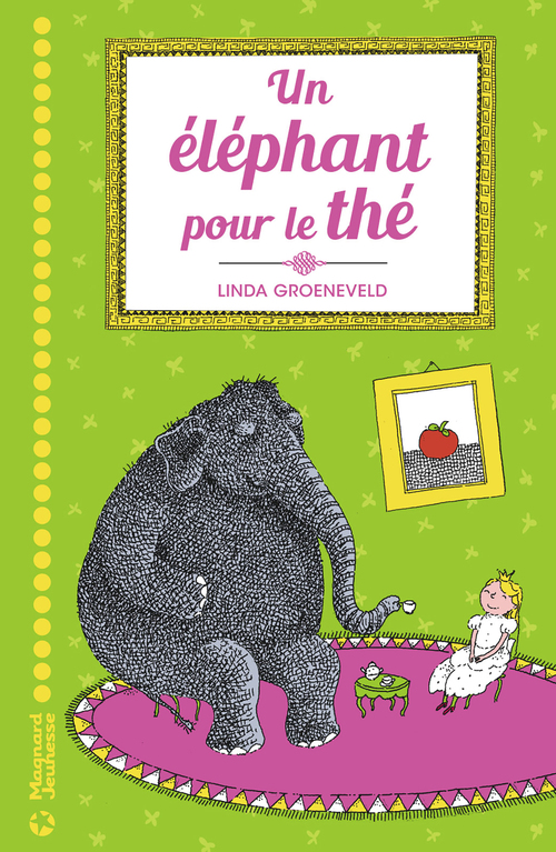 Couverture ebook de Un éléphant pour le thé, de Linda Groeneveld