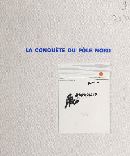 Couverture ebook de La conquête du pôle Nord, de Max Ferre