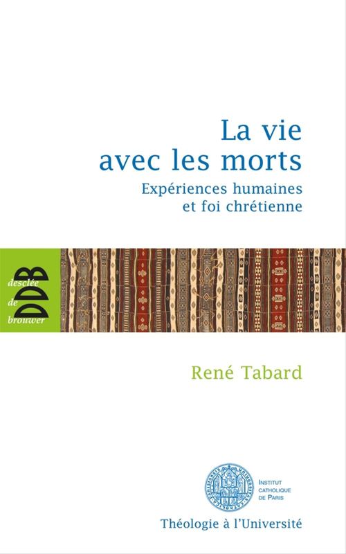 Couverture ebook de La vie avec les morts, de René Tabard