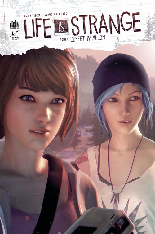 Couverture ebook de Life is Strange - Tome 1 - L'effet papillon, de Claudia Leonardi, Emma Vieceli
